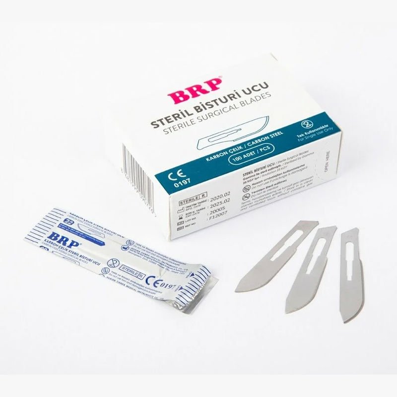 BRP Scalpel Tip No. 15, 100 Pieces