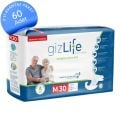 GizLife Belbantlı Yetişkin Hasta Bezi Orta (M) 60 Adet