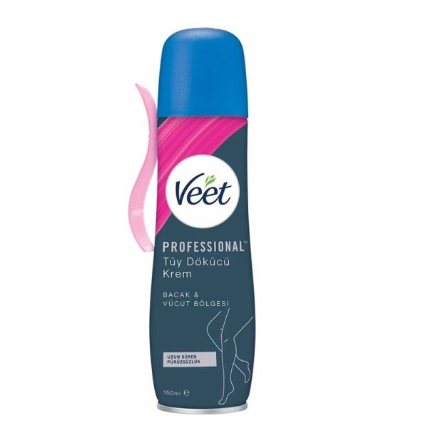 Veet Professional Tüy Dökücü Sprey Krem Hassas Ciltler İçin 150 ml
