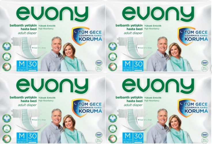 EVONY BEL BANTLI HASTA BEZİ MEDIUM 120 ADET