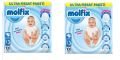 Molfix Bantlı Bebek Bezi 3 Beden Midi 108 Li 2 Paket