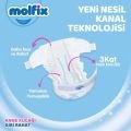 Molfix Bantlı Bebek Bezi 3 Beden Midi 108 Li 2 Paket