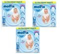 Molfix Bantlı Bebek Bezi 3 Beden Midi 108 Li 3 Paket