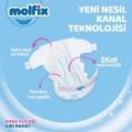 Molfix Bantlı Bebek Bezi 3 Beden Midi 108 Li 3 Paket