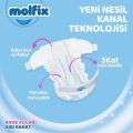 Molfix Bantlı Bebek Bezi 3 Beden Midi 108 Li 5 Paket