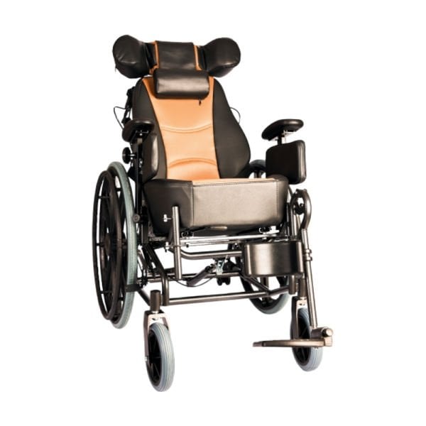Pirmax PM500 Tetrapleji Özellikli Manuel Koltuklu Tekerlekli Sandalye