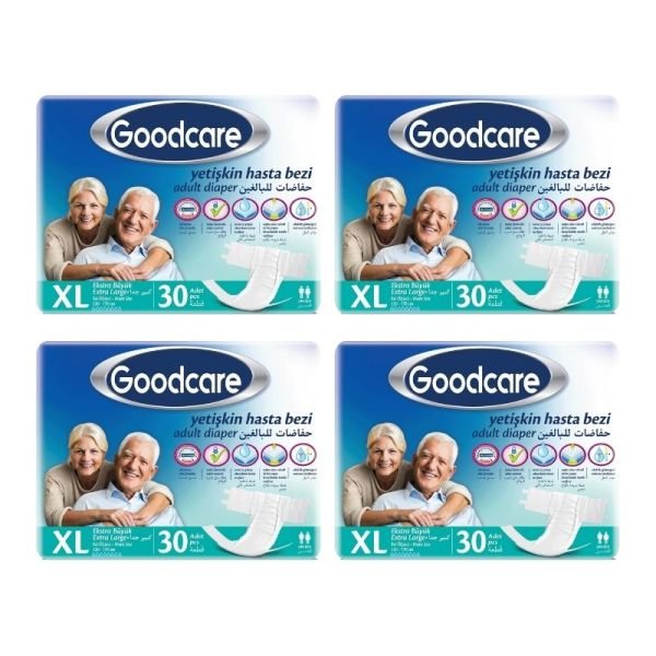 Goodcare Belbantlı Yetişkin Hasta Bezi XL 30 Lu 4 Paket