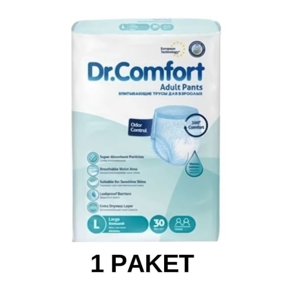Dr.Comfort Emici Külot Yetişkin Hasta Bezi L 30 Lu