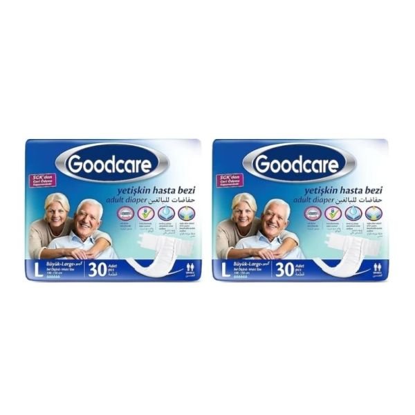 Goodcare Waistband Adult Diaper L 30 Pieces 2 Pack