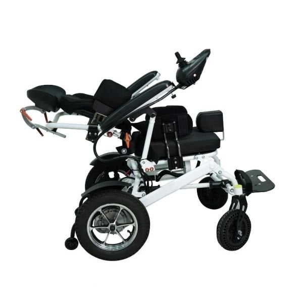 Scuba S458B Çocuk Akülü Tekerlekli Sandalye Beyaz
