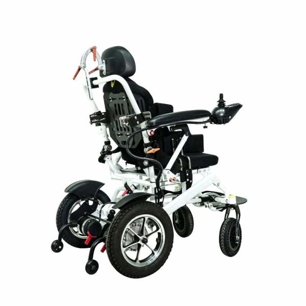 Scuba S458B Çocuk Akülü Tekerlekli Sandalye Beyaz