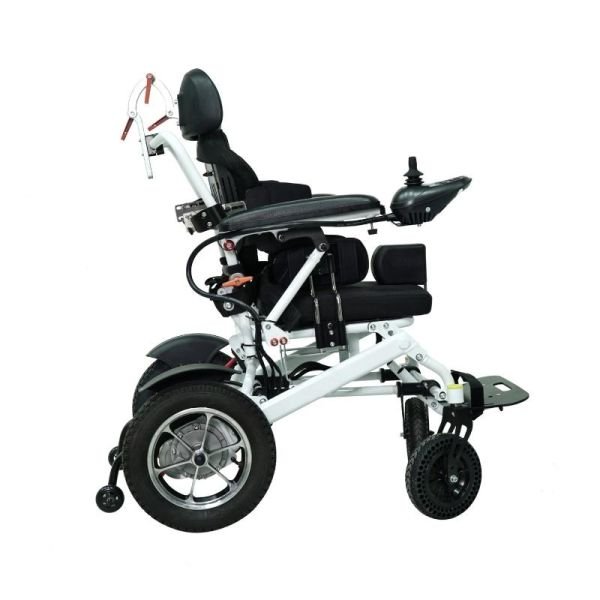 Scuba S458B Çocuk Akülü Tekerlekli Sandalye Beyaz