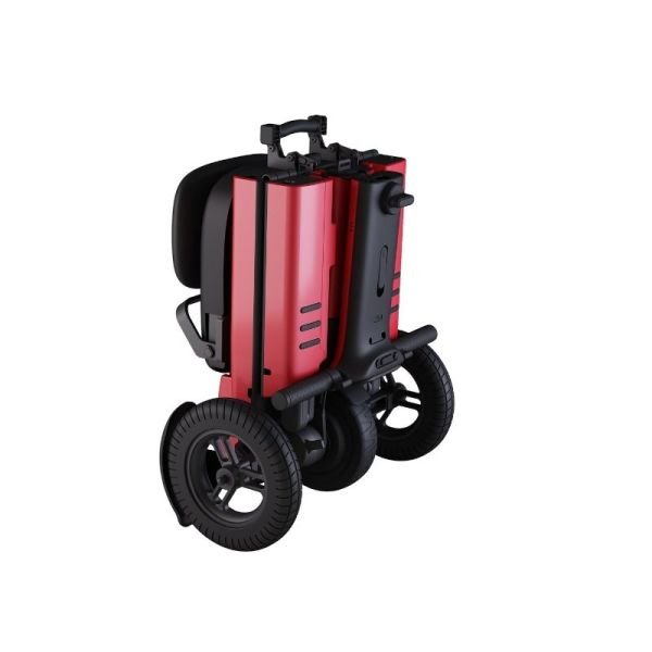 Scuba S540 Foldie Katlanabilir Engelli Scooter Kırmızı