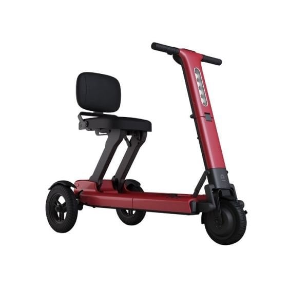 Scuba S540 Foldie Katlanabilir Engelli Scooter Kırmızı