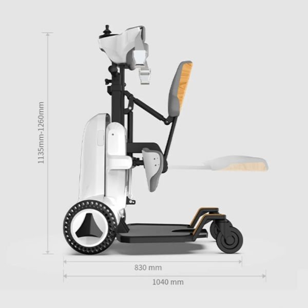 Scuba XZ-DROID A Robooter Akülü Tekerlekli Sandalye