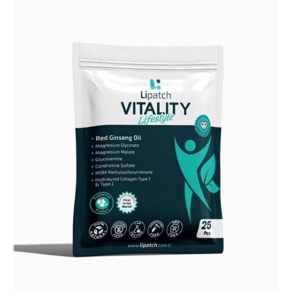 Lipatch VITALITY Life Style Zindelik ve Denge Bandı 25 Adet