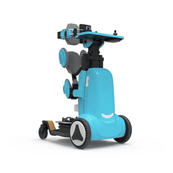 Scuba XZ-DROID P Robooter Pediatrik Akülü Tekerlekli Sandalye Mavi