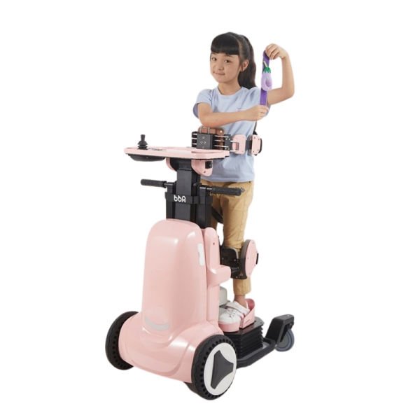 Scuba XZ-DROID P Robooter Pediatrik Akülü Tekerlekli Sandalye Pembe