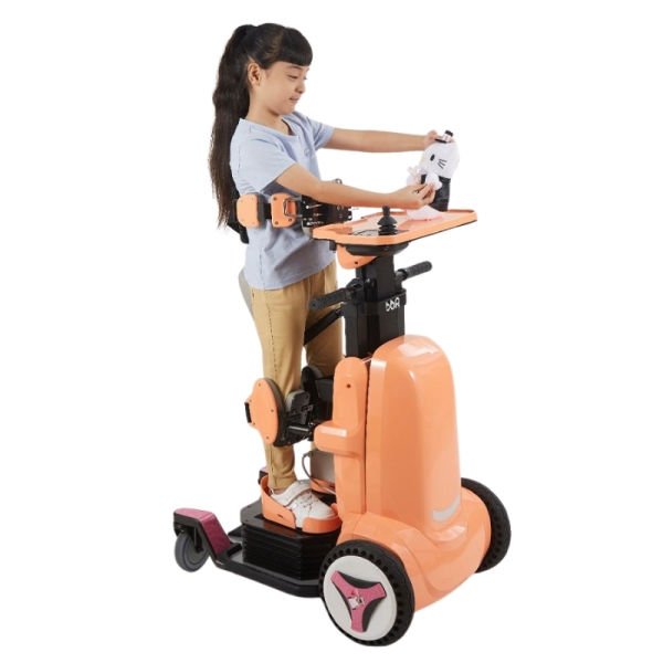 Scuba XZ-DROID P Robooter Pediatrik Akülü Tekerlekli Sandalye Turuncu