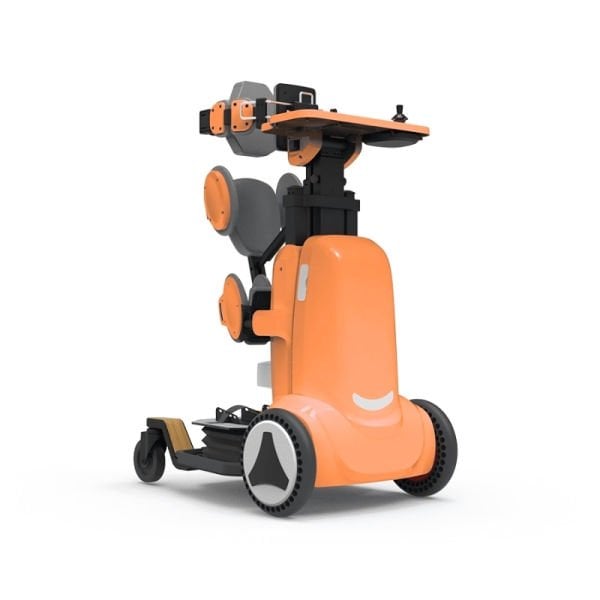 Scuba XZ-DROID P Robooter Pediatrik Akülü Tekerlekli Sandalye Turuncu