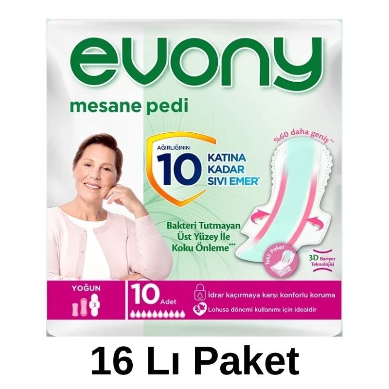 Evony Mesane Pedi Yoğun 16 Lı Paket 160 Adet