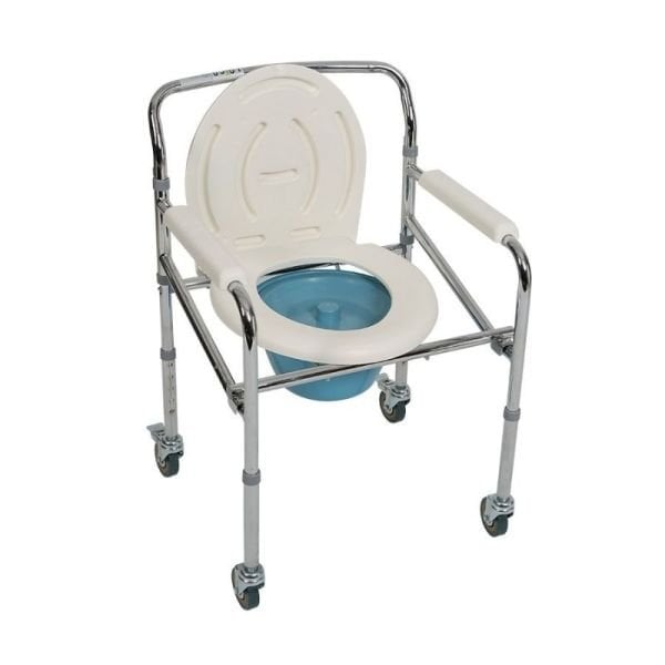 Golfi PR-771 Wheeled Folding Commode