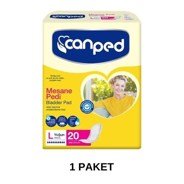 Canped Mesane Pedi Yoğun L 1 Paket 20 Adet