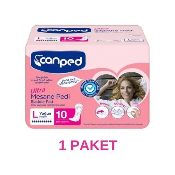 Canped Ultra Mesane Pedi Yoğun L 1 Paket 10 Adet