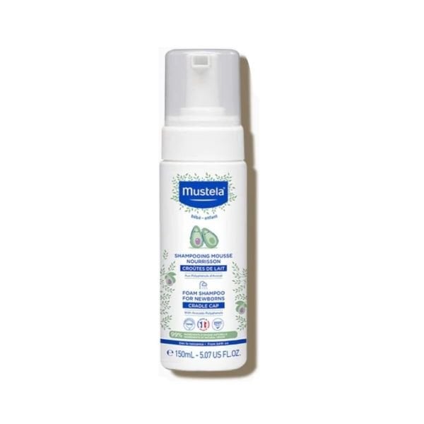 Mustela Saç Pullanmalarına Karşı Yenidoğan Köpük Şampuanı 150 Ml