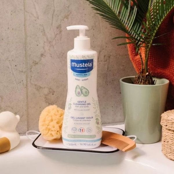 Mustela Gentle Cleansing Gel Yenidoğan Şampuanı 500 Ml