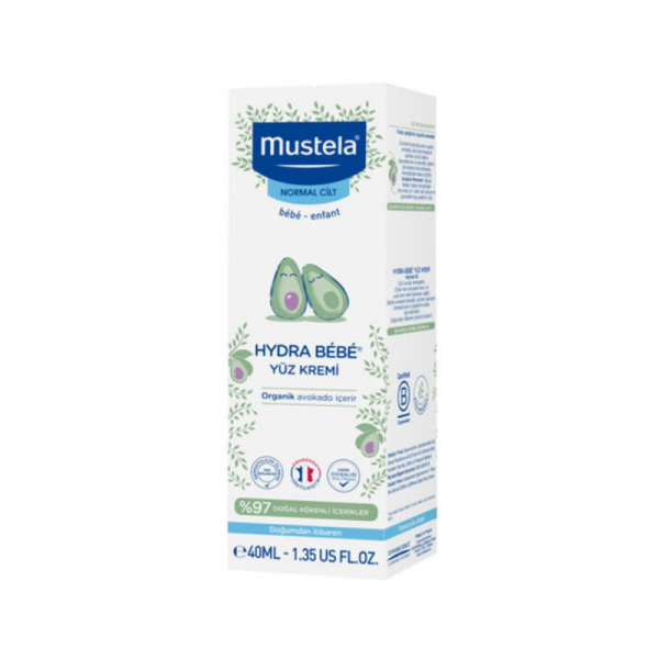 Mustela Hydra Bebe Yüz Kremi 40 ml
