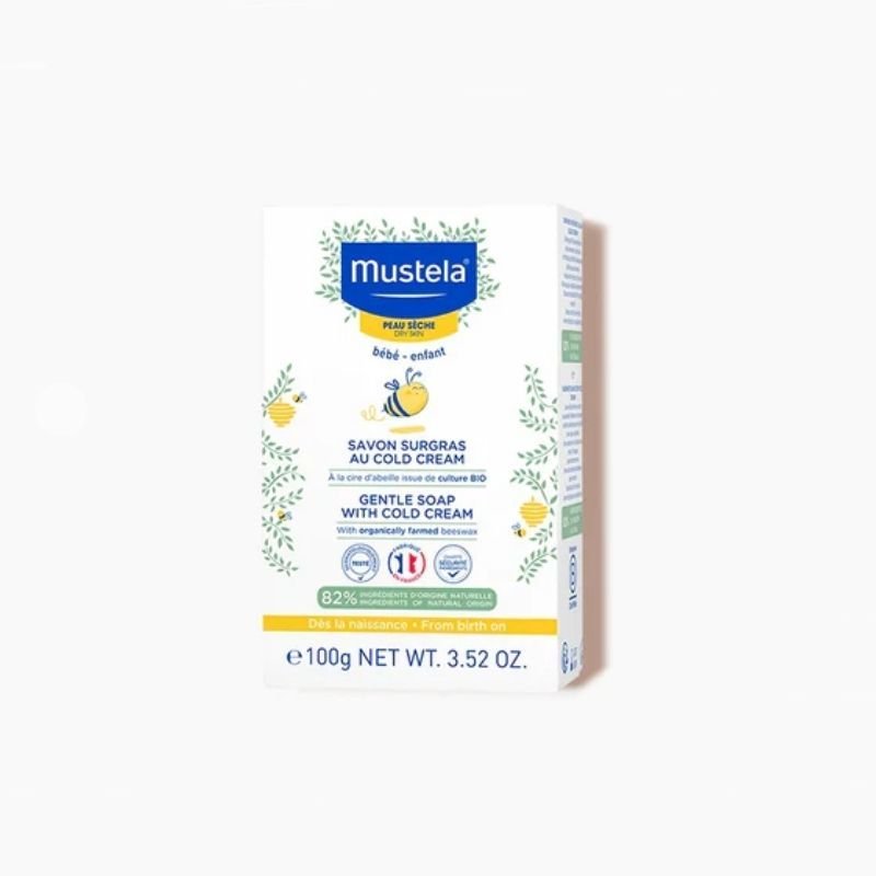 Mustela Cold Cream Organic Baby Soap 100g