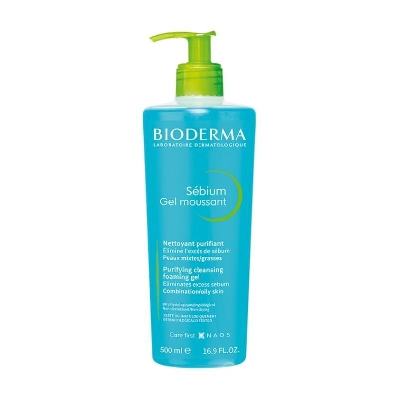 Bioderma Sebium Foaming Cilt Temizleme Jeli 500 ml