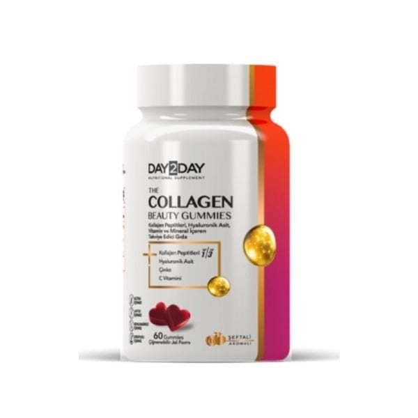 Orzax Day2day The Collagen Beauty Gummies 60 Çiğnenebilir Jel Form