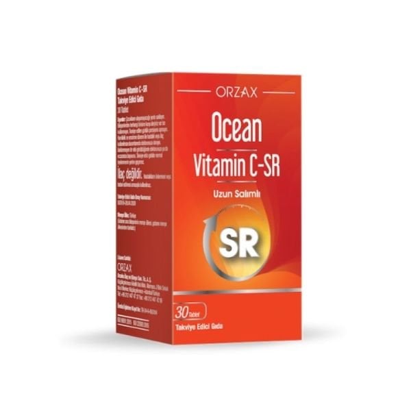 Orzax Ocean Vitamin C-SR 30 Tablet