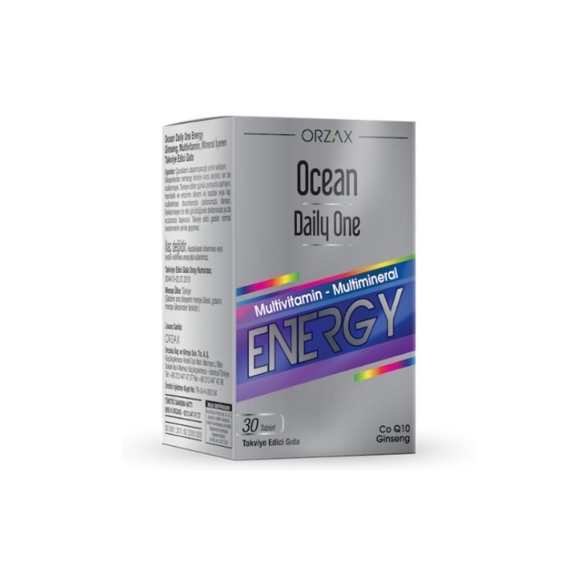 Orzax Ocean Daily One Energy Supplement 30 Tablets