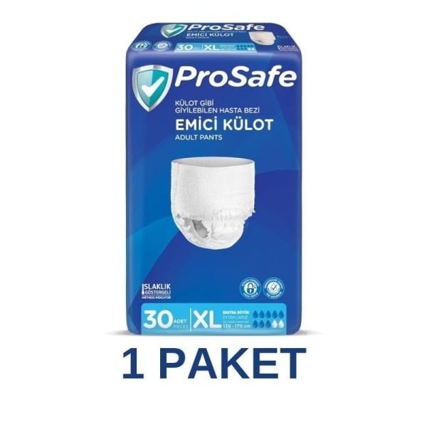 Prosafe Emici Külot Yetişkin Hasta Bezi XL 30 Lu