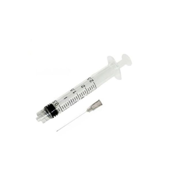 Helmed 0.40x50 mm Uzun Kilitli Luer Lock Contalı Enjektör 200 Adet
