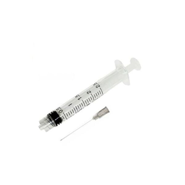 Helmed 0.40x50 mm Uzun Luer Slip Contalı Enjektör 200 Adet