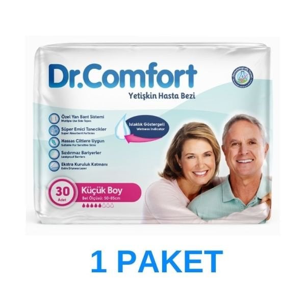 Dr.Comfort Belbantlı Yetişkin Hasta Bezi S 30 Lu