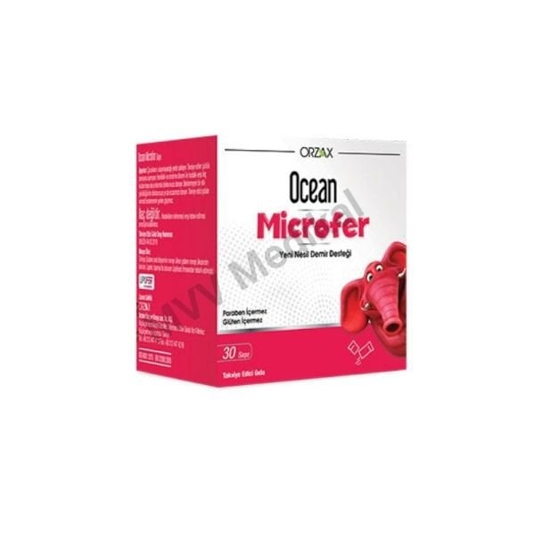 Orzax Ocean Microfer Takviye Edici Gıda 30 Şase