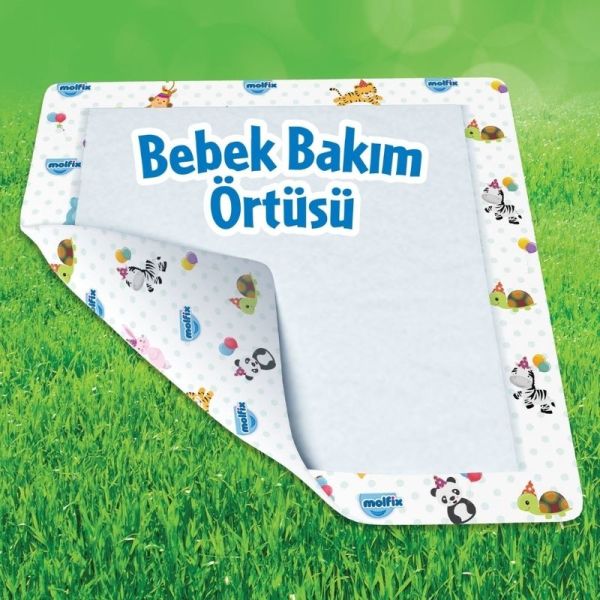 Molfix Bebek Bakım Örtüsü 60x60 cm 10 Adet