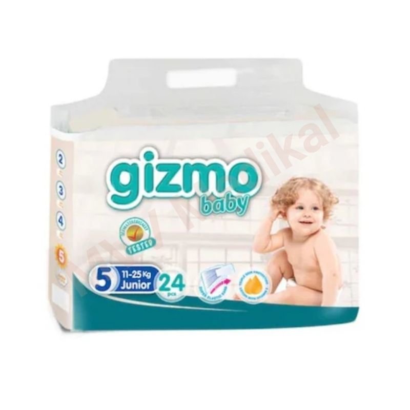 Gi̇zmo Baby Bebek Bezi̇ 5 Numara Junior 24 Lü