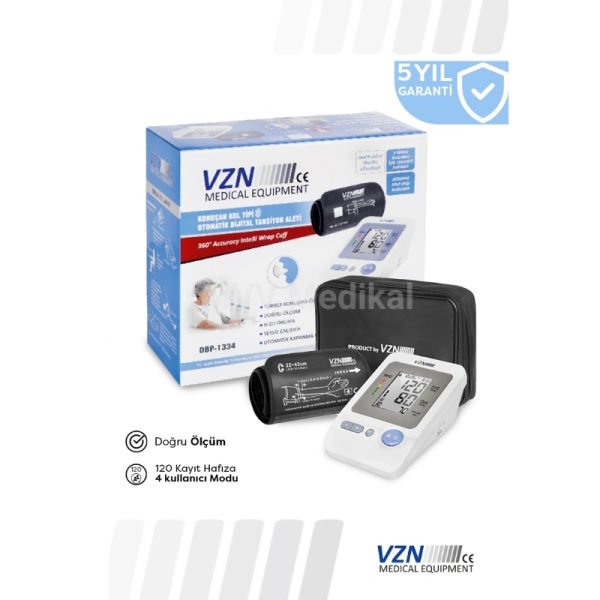 VZN DBP-1334 Kol Tipi Otomatik Dijital Tansiyon Aleti