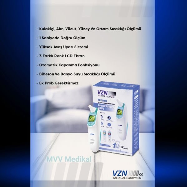 VZN E104 Temassız Kızılötesi Derece 2'si 1 Arada