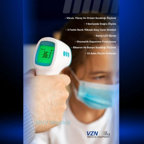 VZN F103 Dijital Temassız Uzaktan Ateş Ölçer