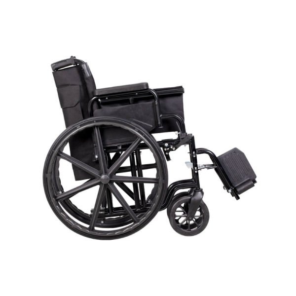 Golfi G103Y Standart Manuel Tekerlekli Sandalye Siyah