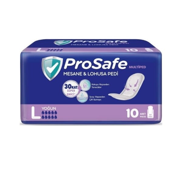 Prosafe Mesane ve Lohusa Pedi L Beden 10 Lu