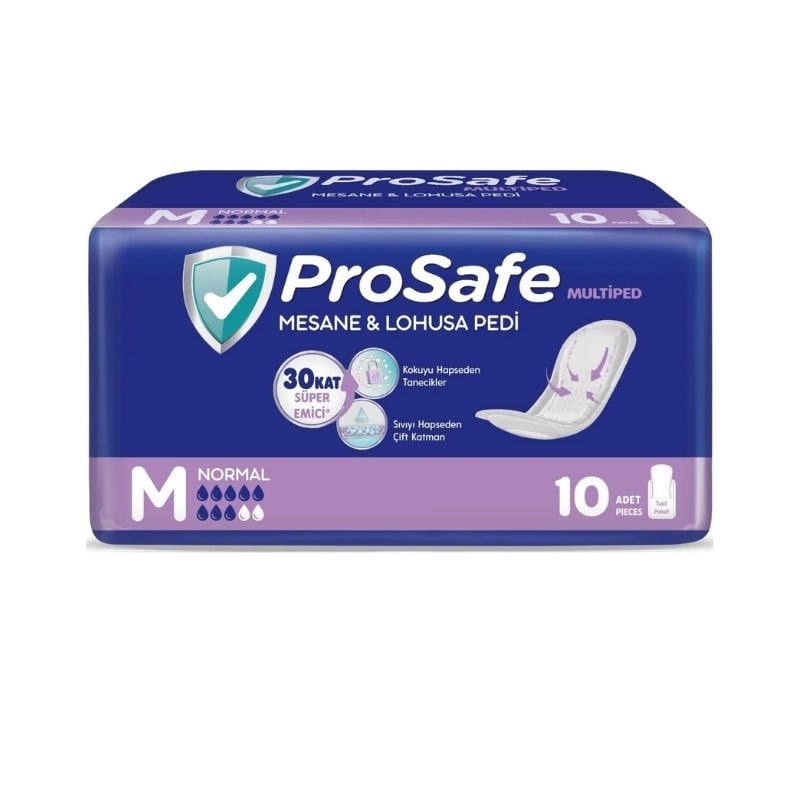 Prosafe Mesane ve Lohusa Pedi M Beden 10 Lu