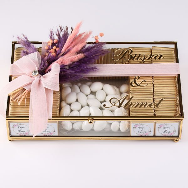 İsteme & Söz Çikolatası 150 Madlen + 250 gr Badem Draje